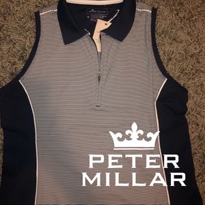 NWT Peter Miller 👑 Sleeveless Polo